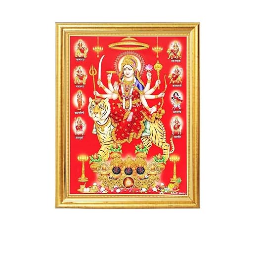 Ma Durga Photo Frame Ma Durga Photo Frame
